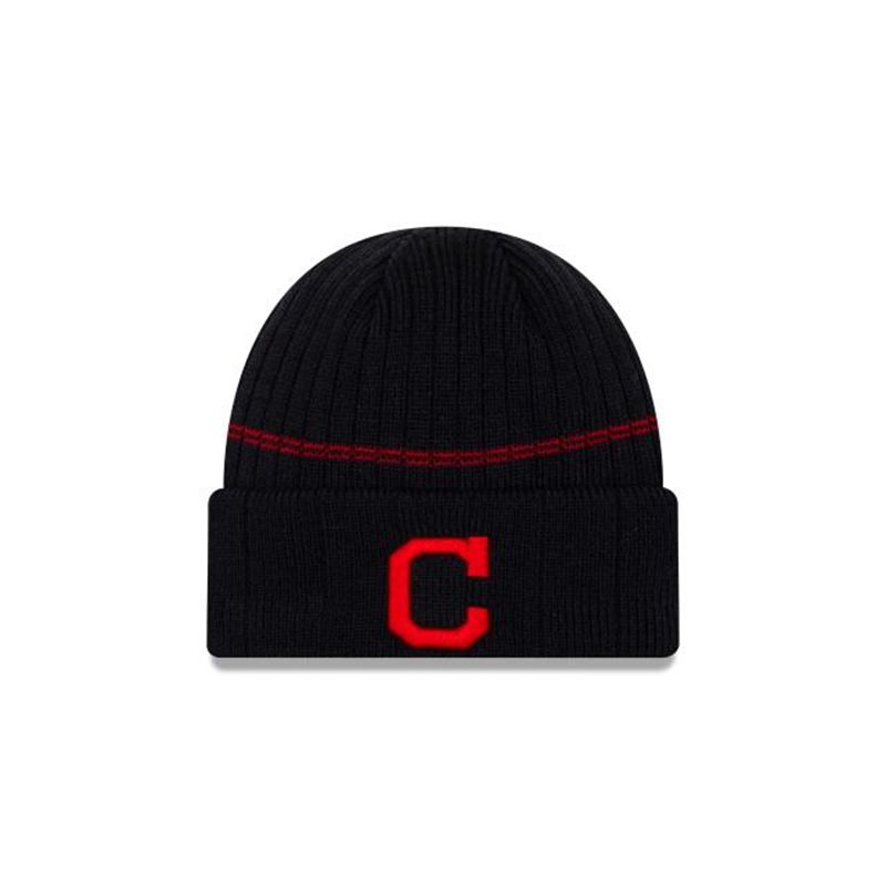 MLB Cleveland Indians Sport Knit (OEZ0844) - Blue New Era Beanies